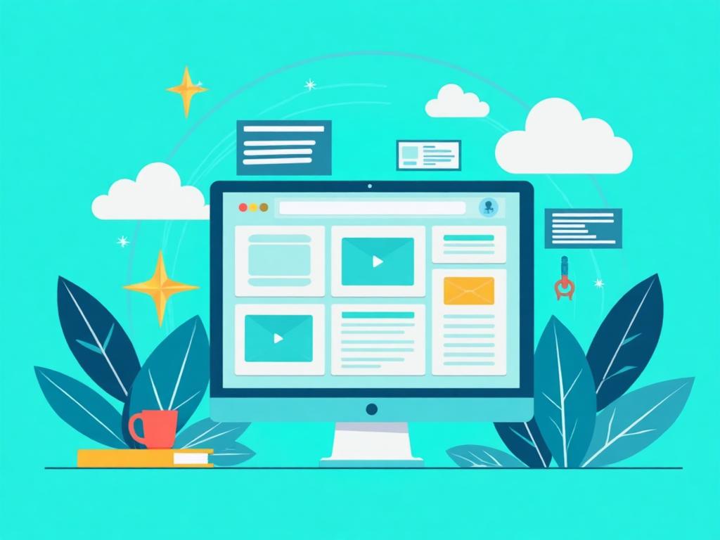 Criação fácil de sites com instalação automática